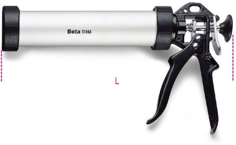 Beta kitspuit, professioneel model aluminium koker 1749a - 017490010