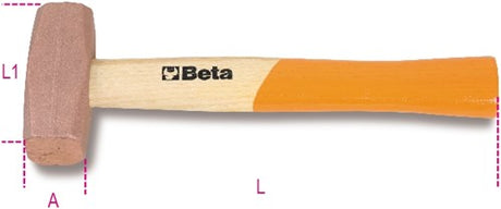 Beta kobber hammer 400gr 1385 26