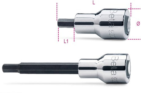 Beta schroevendraaierdoppen voor binnenzeskant schroeven 920pe 5l - 009200415