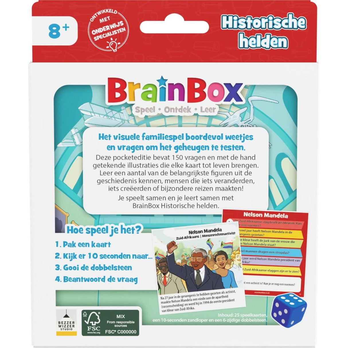 Brainbox lomme historiske helte - factoid spil