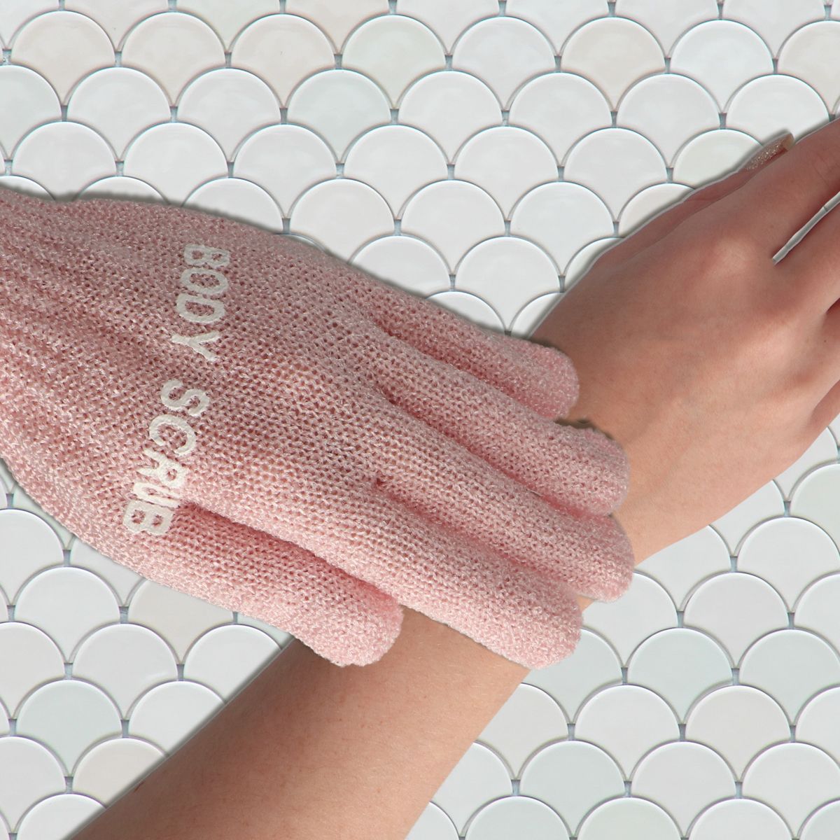 Bath fun scrub handske assorteret