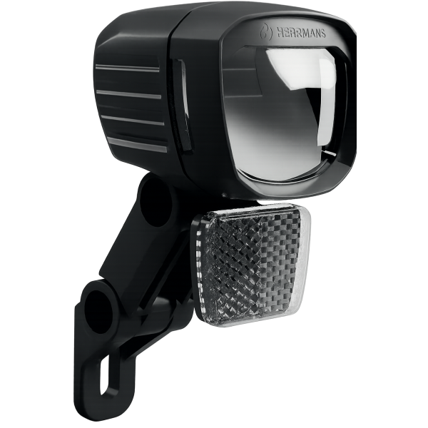 Herrmans forlygte nordic mr5 dynamo 100 lumen - sort