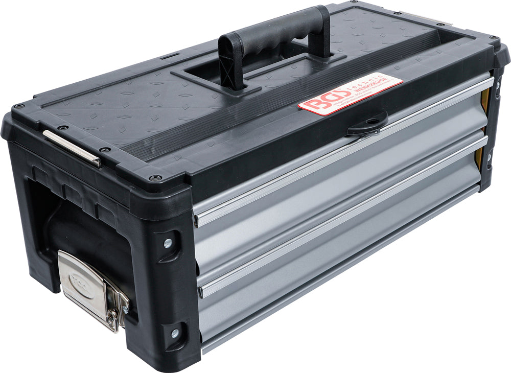Bgs technic hard shell værktøjskasse med 2 skuffer
