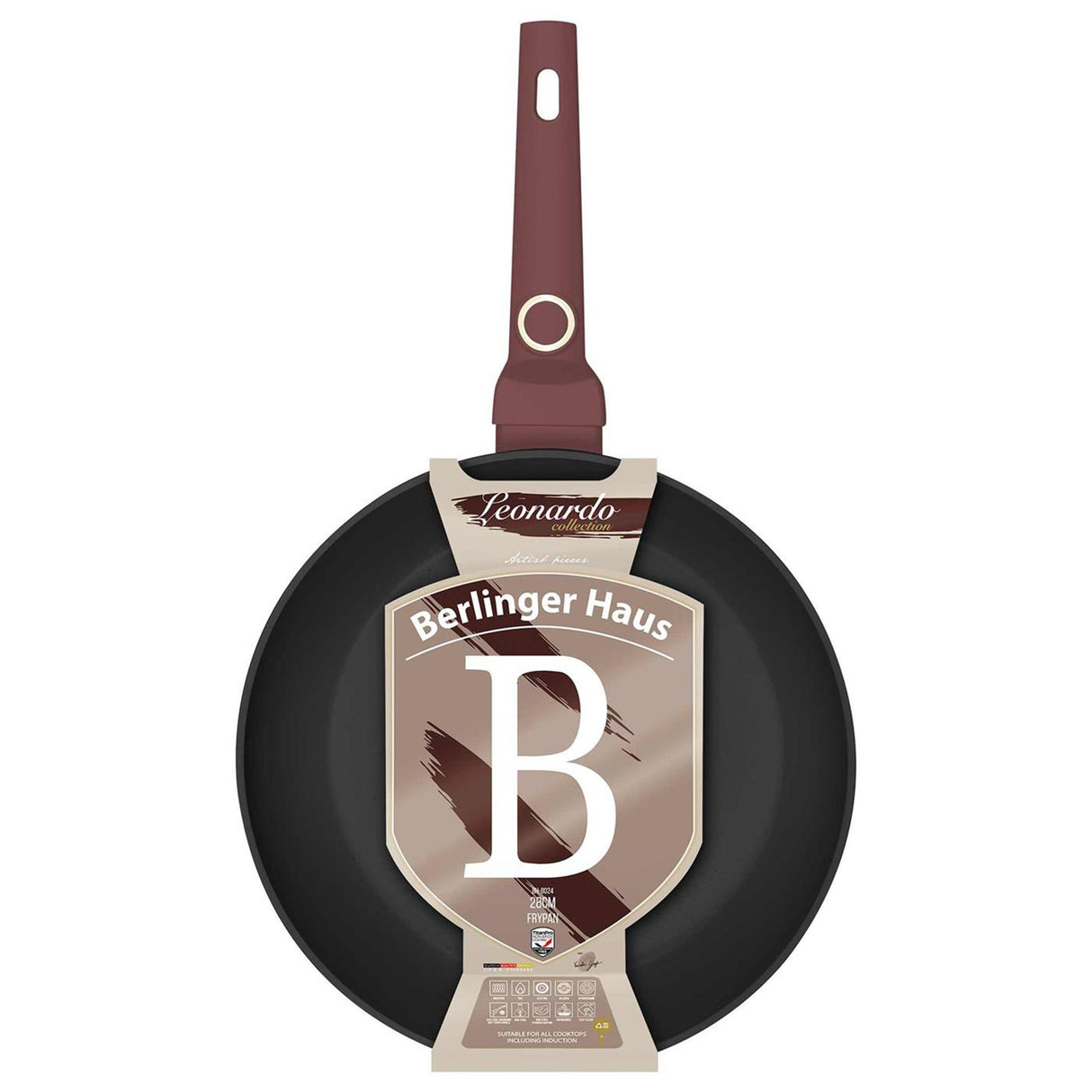 Berlingerhaus stegepande 28cm leonardo kollektion