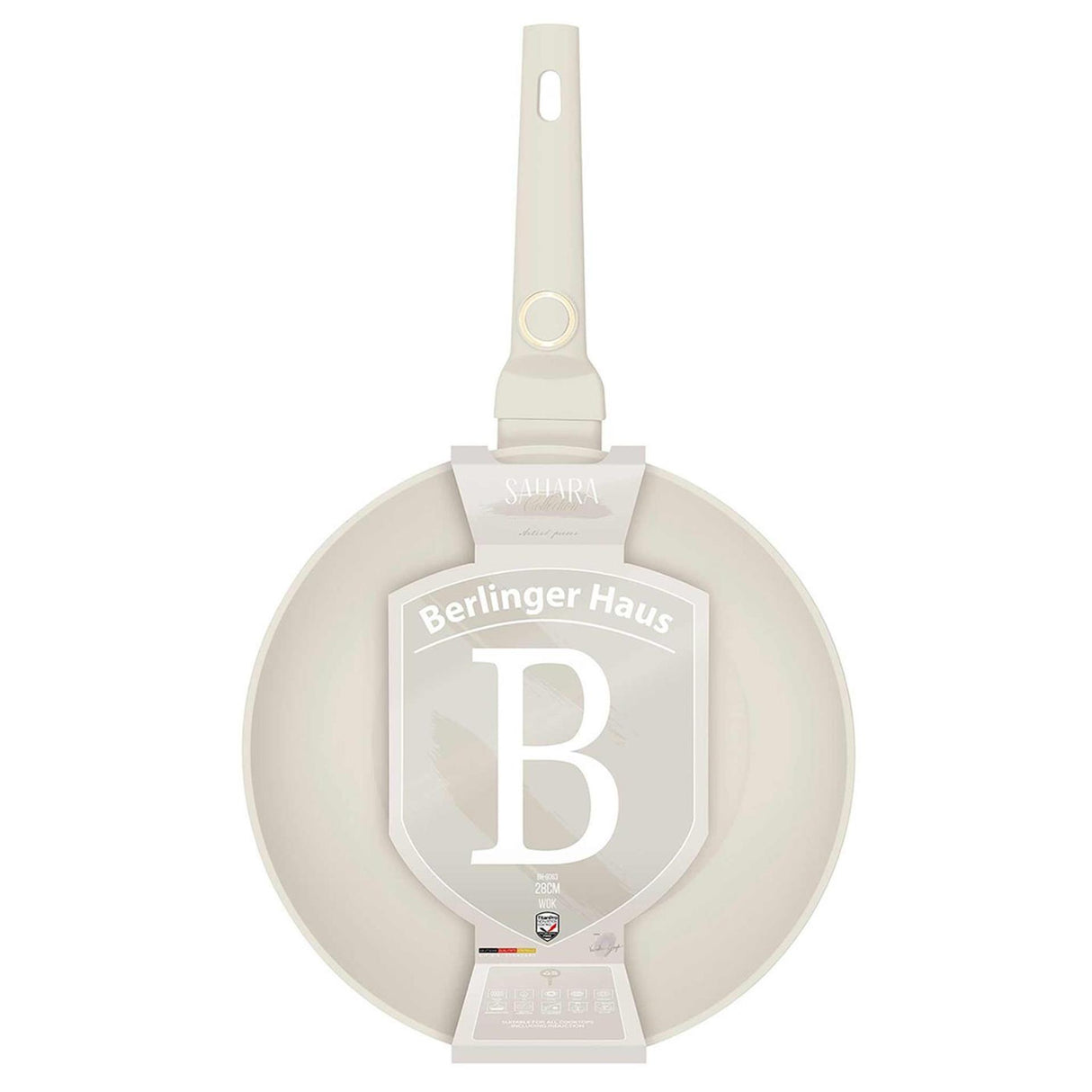 Berlingerhaus wok 28cm sahara kollektion