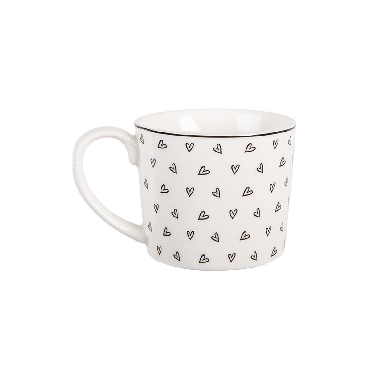 Clayre eef krus 12x8x7cm 275ml porcelæn