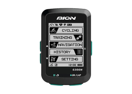 Bion cykelcomputer GPS-300n med navigation