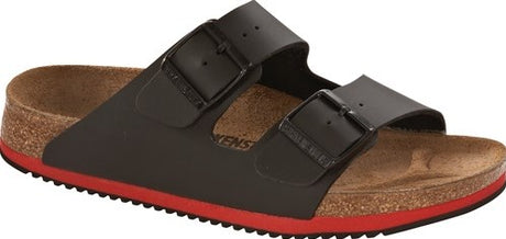 Birkenstock sandal | str. 46 sort | birko flor | tir og iso 20347 | 1 par - 230114-46 - 230114-46