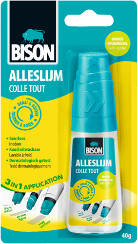 Bison all-purpose lim ov drej doseringsflaske | 40g - 65886