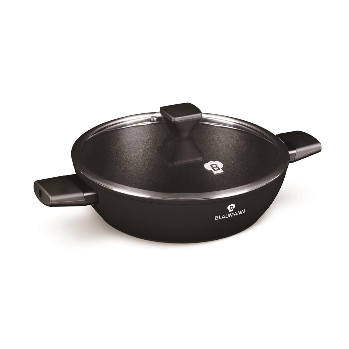 Blaumann sort sølv stegepande ø28cm