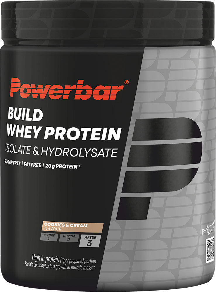 Powerbar build valleproteinisolat hydroisolat 550g