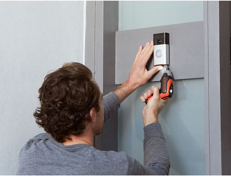 Black+Decker 3,6V Lithium-Ion Rapid Driver Akku skruetrækkerboremaskine (orange sort)