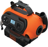 Black+decker bdcinf18n 11bar ac dc eller 18v ​​kompressor | universal ventiladapter | 230v adapter (1x 2,0ah batteri) - bdcinf18n-qs