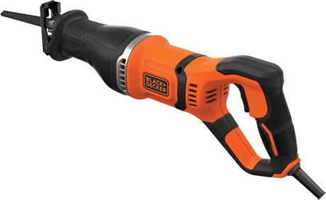 Black+decker bes301 750w frem- og tilbagegående sav med grenholder | 1 savklinge træ | 1 savklinge metal | filialholder - bes301-qs