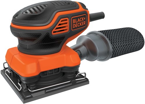 Black+decker ka450 220w 1 4 ark orbitalsliber | 1x slibenet | støvopsamlingspose - ka450-qs