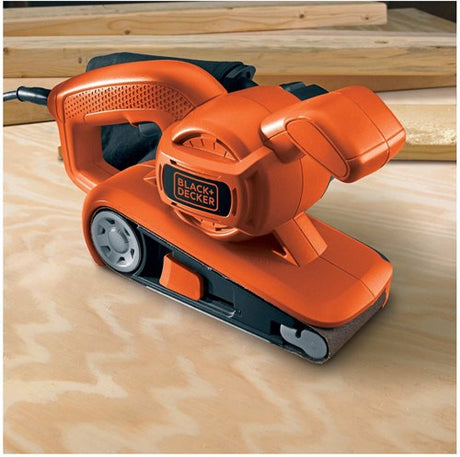 Black+decker ka86 720w 75x457mm bandschuurmachine | stofzak - ka86-qs