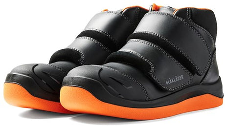 Blåkläder asfaltsko elite 2459 s2 p høj | sort orange | størrelse 47 - 00.183.010.47