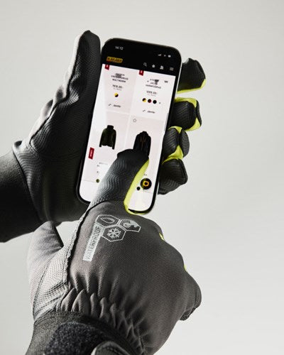 Blåkläder arbejdshandsker touch 2876 | antracitgrå | størrelse 10 - 7330509896112