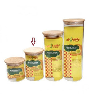 Ah! Tabel! Lagerbus - Glas - 0,8L - 15 cm