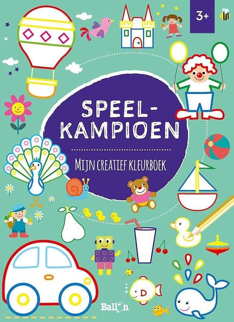 Bongers legetøj spille mester min kreative malebog 96 sider