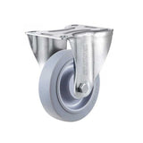 Tarsus fast hjul 100 mm. tpr ekstra stille