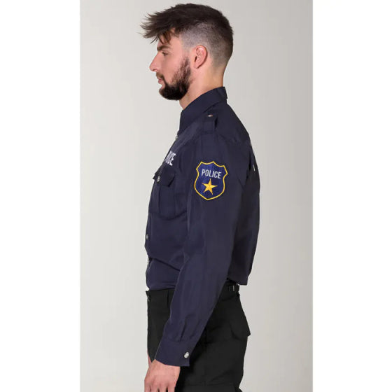 Boland PolitieBlouse Polyester Mænd mørkeblå størrelse 50-52