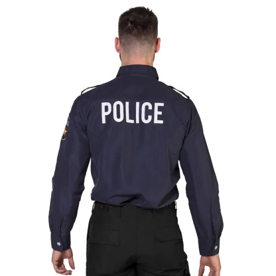Boland PolitieBlouse Polyester Mænd mørkeblå størrelse 50-52