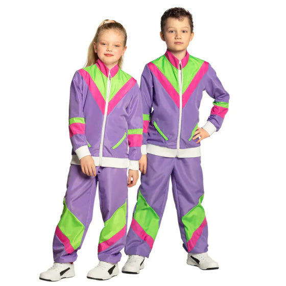 Boland Tracksuit Retro Junior Polyester MT 10-12 år