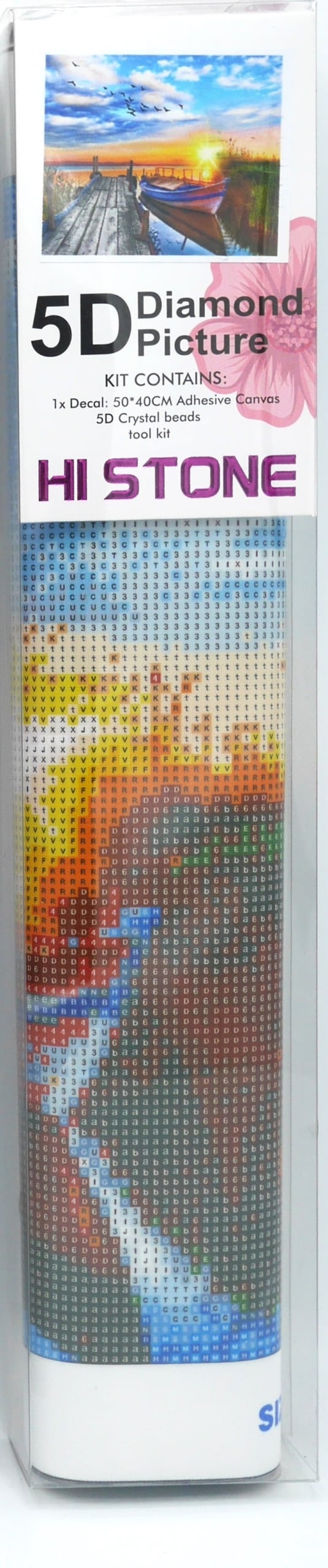 Jonotoys diamantmaleri - tower bridge london - 40x50 cm
