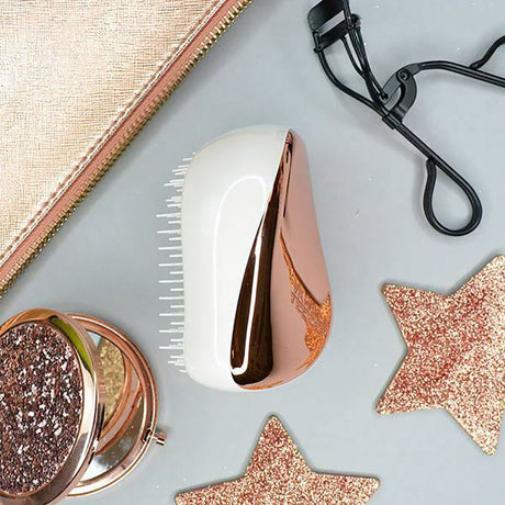 Tangle teezer compact styler rosa guld creme