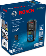 Bosch blå bosch professionel glm 50-27 cg - laserafstandsmåler - 50 meter - inklusiv batterier - håndrem - opbevaringstaske