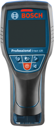 Bosch blå d-tect 120 vægscanner | 4 x AA batteri | i taske - 0601081303