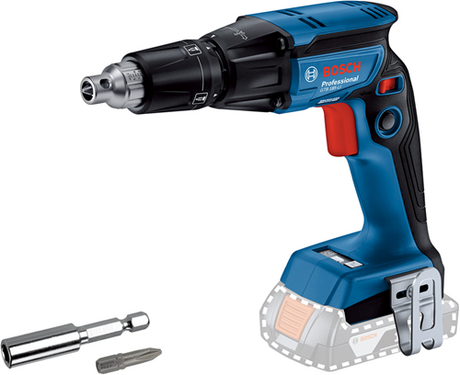 Bosch blå gtb 18v-45 batteri gipsskruetrækker | ekskl. batterier og oplader | i l-boxx 136 - 06019k7001