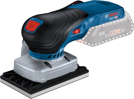Bosch blå gss 18v-13 | akku orbitalsliber | 18v | uden batterier og oplader | inkl. tilbehør | i l-boxx - 06019l0101