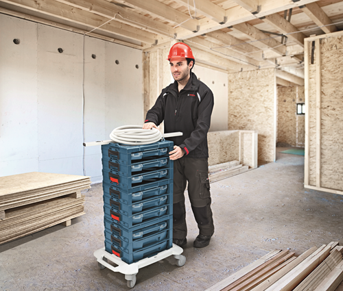 Bosch tilbehørsvogn til l-boxx og ls-boxx med drejelige hjul - 1600a001s9
