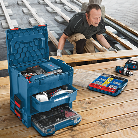 Bosch tilbehørsindsats til l-boxx 136 til blandt andet gws 18 v-li gwx 18v-8 - 1600a002wh