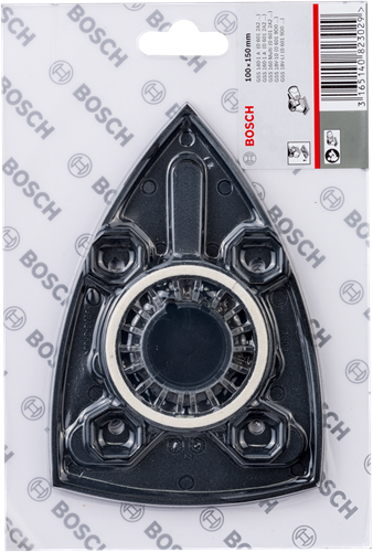 Bosch tilbehør delta orbital slibeplade til specifikke Bosch GSS multislibere - 2608601448