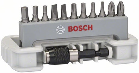 Bosch skruetrækkerbitsæt med 11 dele inklusive bitholder
