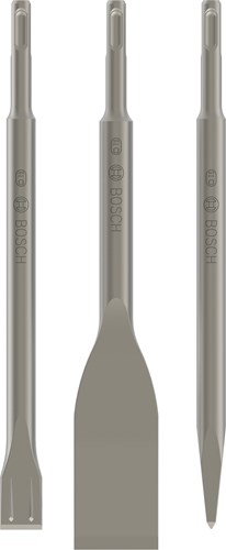 Bosch tilbehør 3-delt professionelt SDS-plus mejselsæt | 2607019159 - 2607019159