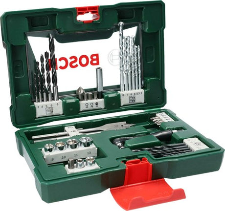 Bosch tilbehør 41-delt v-line bore- og skruetrækkerbitsæt med multifunktionel bitholder - 2607017316