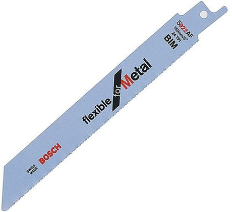 Bosch tilbehør 5x frem- og tilbagegående savklinge fleksibelt til metal s922af - 2608656013