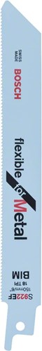 Bosch tilbehør 5x frem- og tilbagegående savklinge fleksibelt til metal s922ef - 2608656015