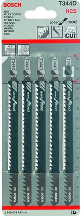 Bosch tilbehør 5x hastighed til træstiksavklinge t344d - 2608633a34