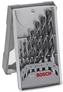 Bosch tilbehør 7-delt træboresæt | 2607017034 - 2607017034