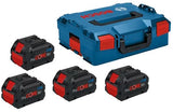 Bosch blå Bosch tilbehør batteripakke | 4 x procore18v 5.5ah | i l-boksx - 1600a02a2h