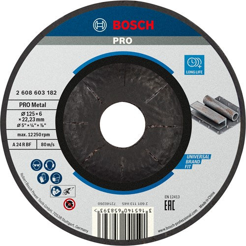 Bosch professionel bryst skål bøjet 125 mm