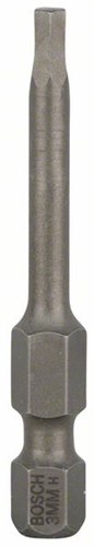 Bosch tilbehør bit ekstra hårdt sekskant 3, 49 mm 3 stk - 2607001732