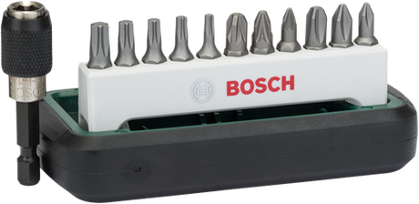 Bosch tilbehør grs bosch diy kompakt bit sæt tx kr 12 stk