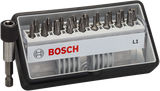 Bosch tilbehør bitsæt | ekstra hårdt l1 | robustline | 19 dele | 2607002567 - 2607002567