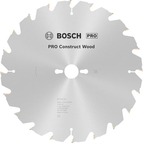 Bosch tilbehør rundsavklinge konstrueret træ 300 x 30 x 3,2 mm, 20 1 stk - 2608640690